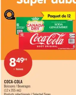 Pharmaprix COCA-COLA Beverages offer