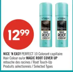 Pharmaprix NICE 'N EASY PERFECT 10 Colorant capillaire Hair Colour or MAGIC ROOT COVER UP Root Touch-Up offer