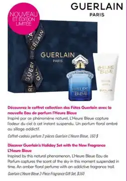 Pharmaprix Guerlain L'Heure Bleue 2-Piece Fragrance Gift Set offer