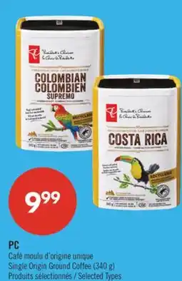 Pharmaprix PC Single Origin Ground Coffee offer