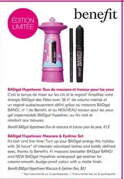 Pharmaprix BADGal HypeTower Mascara & Eyeliner Duo offer