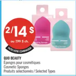 Pharmaprix QUO BEAUTY Cosmetic Sponges offer
