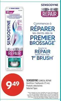 Pharmaprix SENSODYNE CLINICAL REPAIR offer