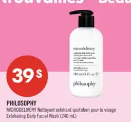 Pharmaprix PHILOSOPHY MICRODELIVERY Exfoliating Daily Facial Wash offer
