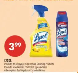Pharmaprix LYSOL Household Cleaning Products offer