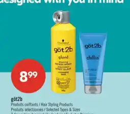 Pharmaprix göt2b Hair Styling Products offer