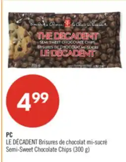 Pharmaprix PC Semi-Sweet Chocolate Chips offer