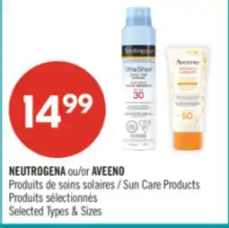 Pharmaprix NEUTROGENA or AVEENO Sun Care Products offer