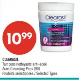 Pharmaprix CLEARASIL Acne Cleansing Pads offer