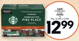 IGA STARBUCKS COFFEE K-CUP offer