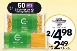 IGA COMPLIMENTS PASTA offer