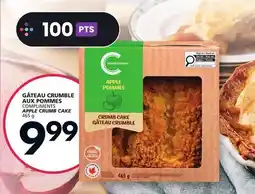 IGA GÂTEAU CRUMBLE AUX POMMES offer