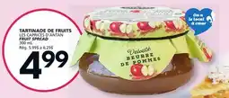 IGA LES CAPRICES D'ANTAN FRUIT SPREAD offer