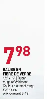 Matério BALISE EN FIBRE DE VERRE offer