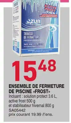 Matério ENSEMBLE DE FERMETURE DE PISCINE FROST offer