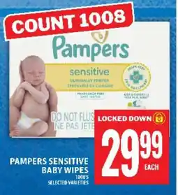 Food Basics Pampers Sensitive Baby Wipes offer