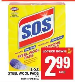 Food Basics S.O.S Steel Wool Pads offer