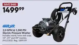Princess Auto 2.0 GPM @ 1,500 PSI Electric Pressure Washer offer