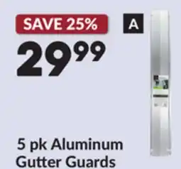 Princess Auto 5 pk Aluminum Gutter Guards offer