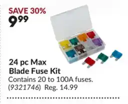 Princess Auto 24 pc Max Blade Fuse Kit offer