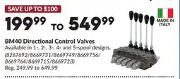 Princess Auto BM40 Directional Control Valves offer