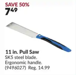 Princess Auto 11 in. Pull Saw offer