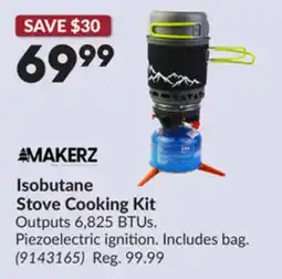 Princess Auto Isobutane Stove Cooking Kit offer