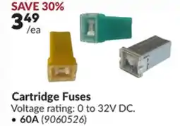 Princess Auto Cartridge Fuses offer