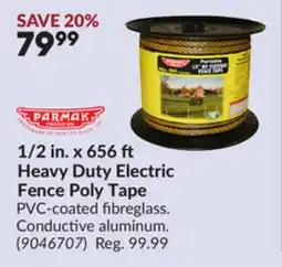 Princess Auto 1/2 in. x 656 ft Heavy Duty Electric Fence Poly Tape offer