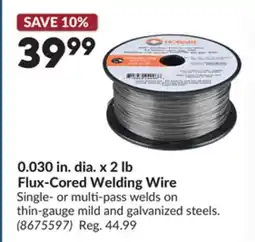 Princess Auto 0.030 in. dia. x 2 lb Flux-Cored Welding Wire offer