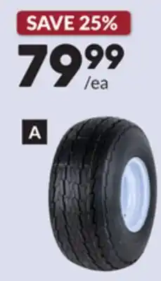 Princess Auto Trailer Tire Assemblies offer