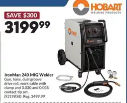 Princess Auto IronMan 240 MIG Welder offer