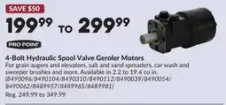 Princess Auto 4-Bolt Hydraulic Spool Valve Geroler Motors offer