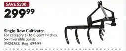 Princess Auto Single-Row Cultivator offer