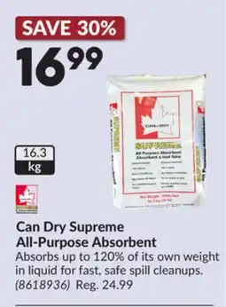 Princess Auto Can Dry Supreme All-Purpose Absorbent offer