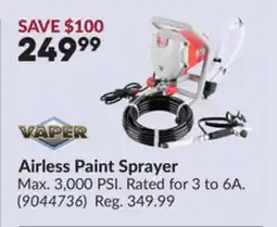 Princess Auto Airless Paint Sprayer offer