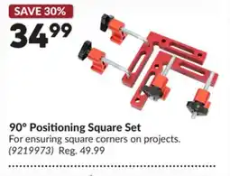 Princess Auto 90° Positioning Square Set offer