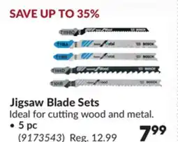 Princess Auto Jigsaw Blade Sets offer