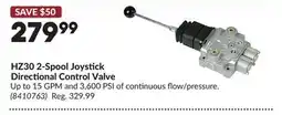 Princess Auto HZ30 2-Spool Joystick Directional Control Valve offer