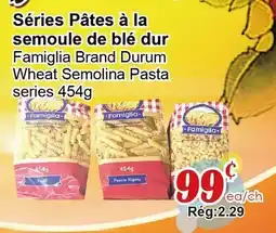 Marche C&T Famiglia Brand Durum Wheat Semolina Pasta series offer