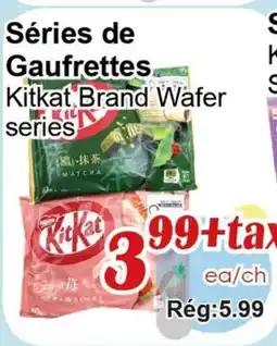 Marche C&T Séries de Gaufrettes offer