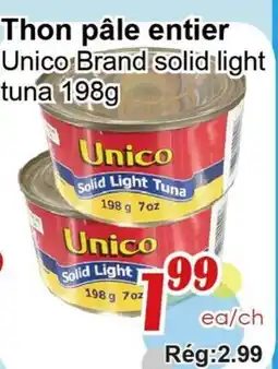 Marche C&T Thon pâle entier Unico Brand offer