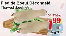 Marche C&T Pied de Boeuf Décongelé offer