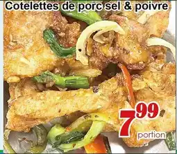 Marche C&T Cotelettes de porc sel & poivre offer