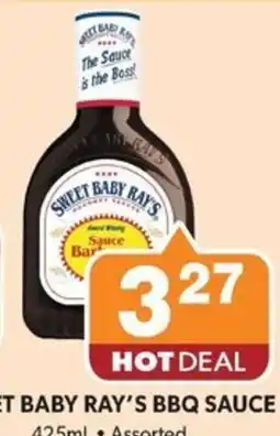 Colemans Sweet Baby Ray's BBQ Sauce offer