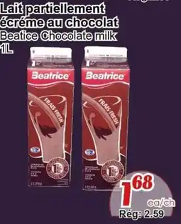 Marche C&T Beatrice chocolate milk offer