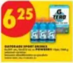 No Frills Gatorade sport drink offer