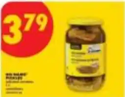 No Frills No Name pickles offer