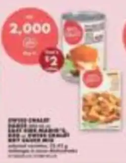 No Frills Swiss Chalet dry sauce mix offer