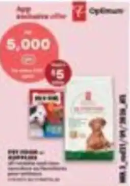 No Frills Optimum pet food & supplies offer